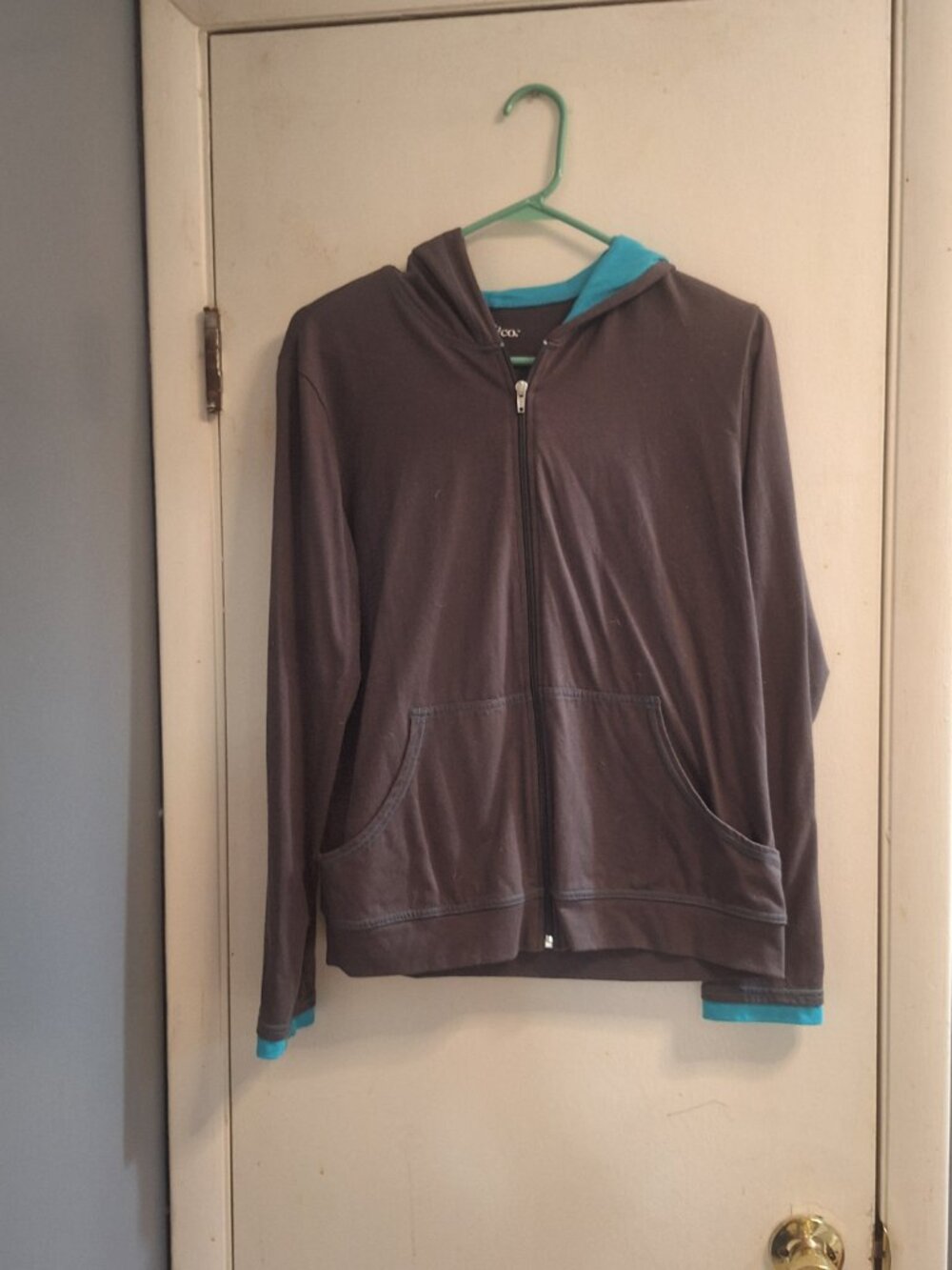 mix & co grey hoodie